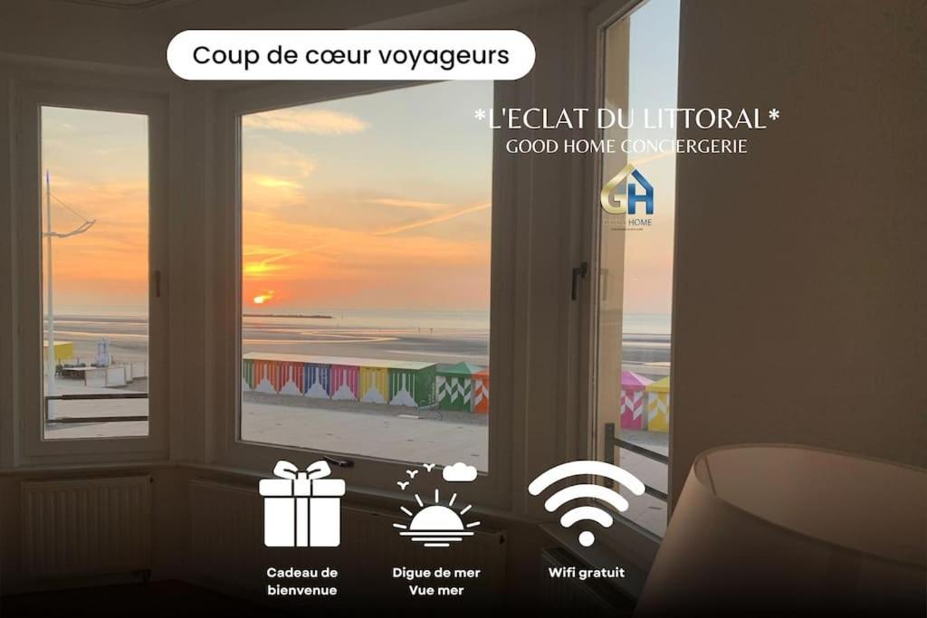 L'Eclat Du Littoral Vue Mer - Good Home Dunkirk ภายนอก รูปภาพ